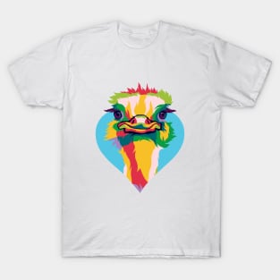 Smiling Ostrich T-Shirt